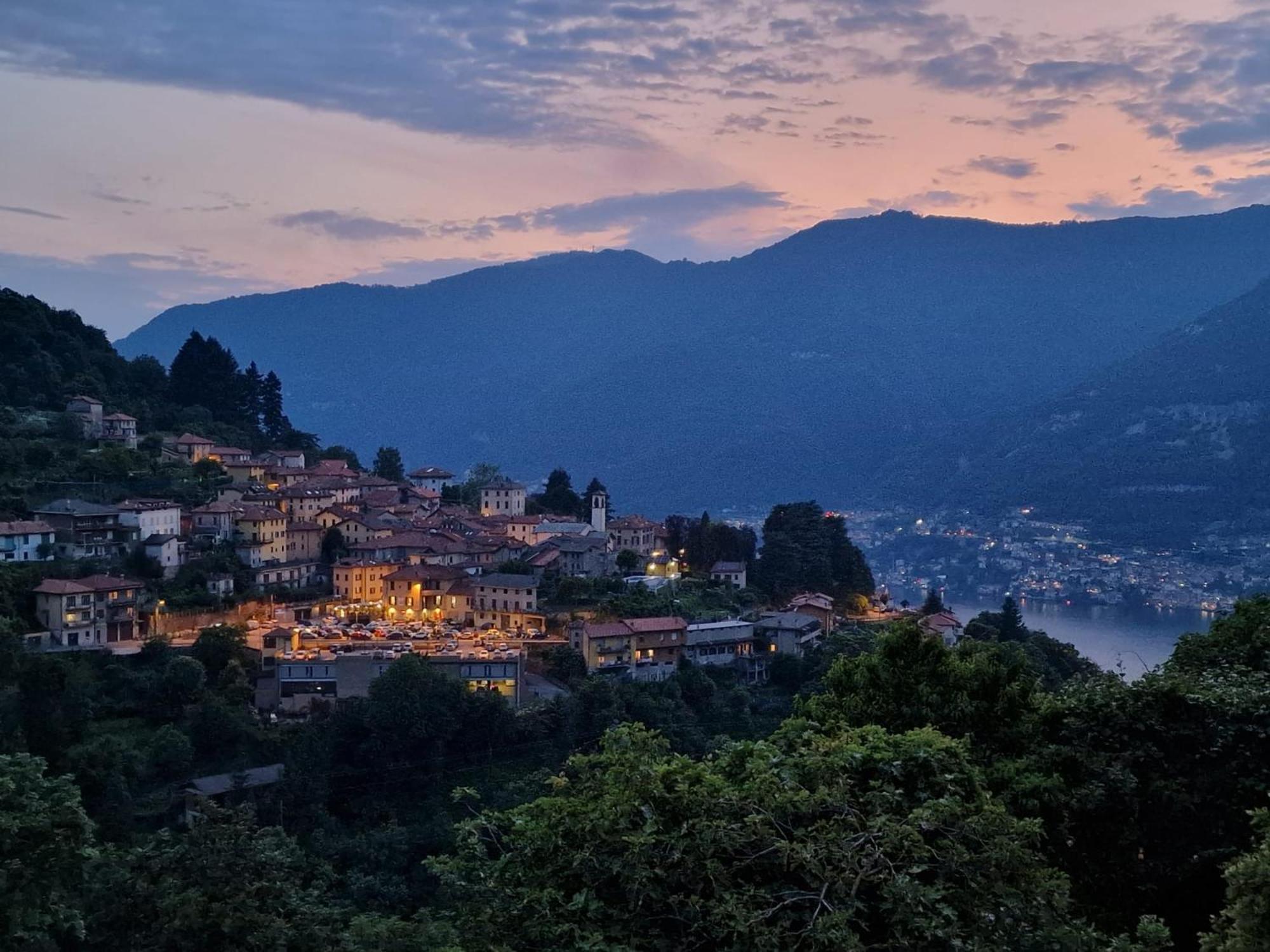 Vila La Nuta Faggeto Lario Exteriér fotografie